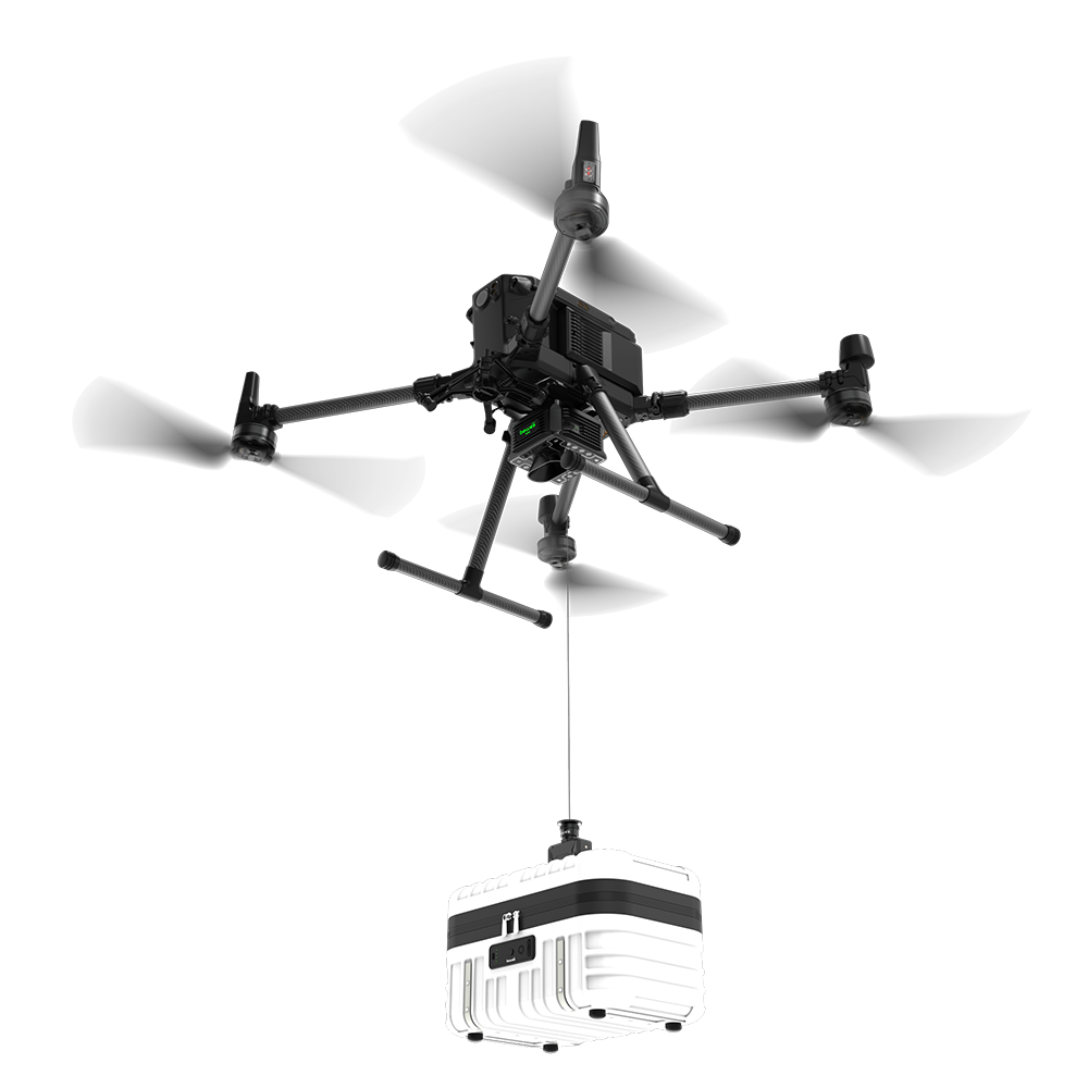 MT20 Winch Drop Release Mechanism System With 25M Rope for DJI M350 Drone
