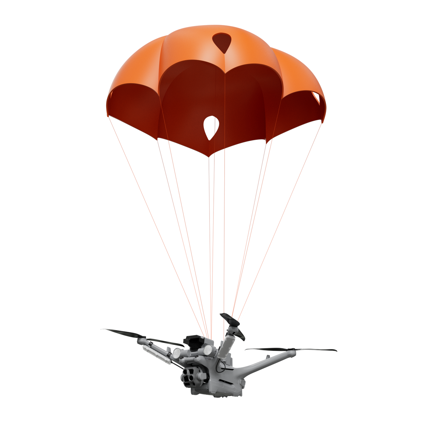 High Integration Instant Fault Response Immediate Propeller Stop Parachute for DJI M4TD drone