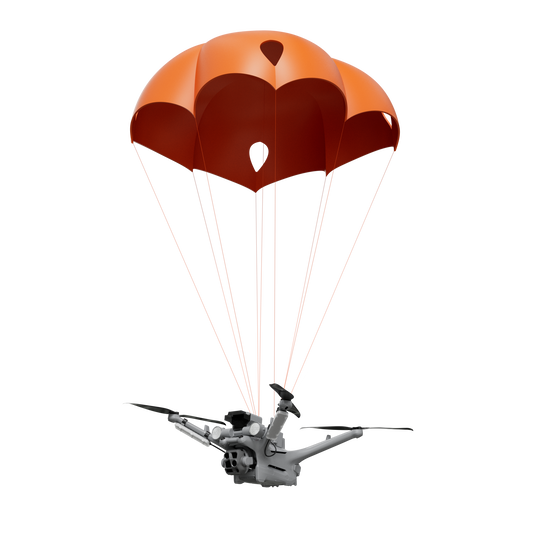 High Integration Instant Fault Response Immediate Propeller Stop Parachute for DJI M4TD drone
